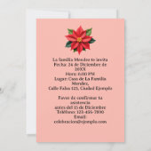 Invitation au dîner de la veille de Noël (Dos)