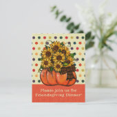 Invitation au dîner de l'Amicale| Tournesols (Debout devant)