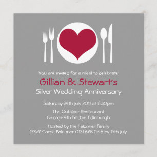 Invitation au dîner de l'Anniversaire de la Plate