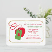 Invitation au dîner de Noël (Debout devant)