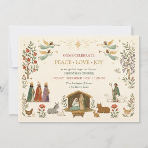 Invitation au dîner de Noël de la Nativité