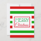 Invitation au dîner de Noël Feuille Holly (Dos)