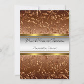 Invitation au dîner de présentation commerciale an (Devant)