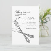 Invitation au dîner de répétition (Debout devant)