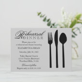 Invitation au dîner de répétition (Debout devant)