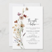 Invitation au dîner de répétition Boho (Devant)