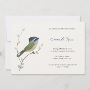 Invitation au dîner de répétition de Berrypecker