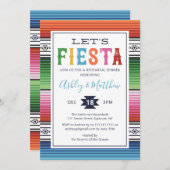 Invitation au dîner de répétition de la fête mexic (Devant / Derrière)