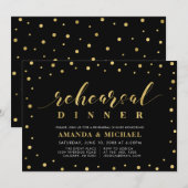Invitation au dîner de répétition de mariage avec (Devant / Derrière)