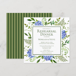 Invitation au dîner de répétition de Morgan