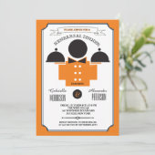 Invitation au dîner de répétition de restauration (Debout devant)