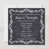 Invitation au dîner de répétition Fourchette Cuill (Dos)