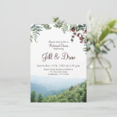 Invitation au dîner de répétition - Mariage d'auto (Debout devant)