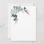 Invitation au dîner de répétition - Mariage d'auto (Dos)