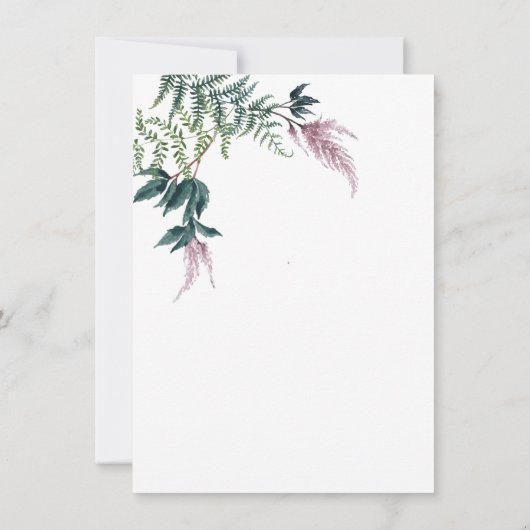 Invitation au dîner de répétition - Mariage d'auto (Dos)