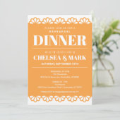 Invitation au dîner de répétition Papel Picado (Debout devant)