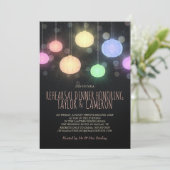 Invitation au dîner de répétition Rainbow Lanterns (Debout devant)