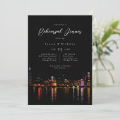 Invitation au dîner de répétition Skyline de Chica (Debout devant)