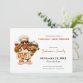 Invitation au dîner de Thanksgiving (Debout devant)