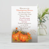 Invitation au dîner de Thanksgiving (Debout devant)