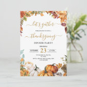 Invitation au dîner de Thanksgiving, Rendons grâce (Debout devant)