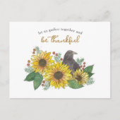 Invitation au dîner de Thanksgiving sous les tourn (Devant)