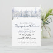 Invitation au dîner d'engagement d'hiver (Debout devant)