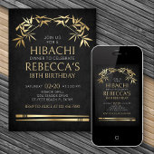 Invitation Au Dîner Hibachi