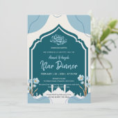 Invitation au dîner Iftar du Ramadan sous l'arche (Debout devant)