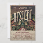 Invitation au dîner mystère (Devant)