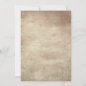 Invitation au dîner mystère (Dos)