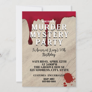 Invitation au dîner mystère meurtre – Qui est le c