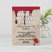 Invitation au dîner mystère meurtre – Qui est le c (Debout devant)