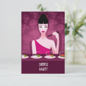 invitation au dîner sushi (Debout devant)