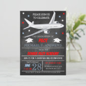 Invitation au diplôme de pilote (Debout devant)