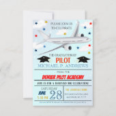 Invitation au diplôme de pilote (Devant)