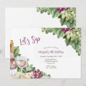 Invitation au Domaine Viticole (Devant / Derrière)