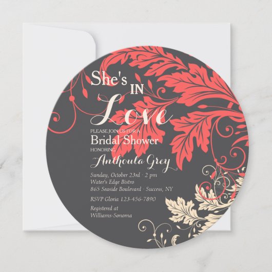 Invitation au Drame du Feuillage (Devant)