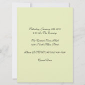 Invitation au festival Confetti (Dos)