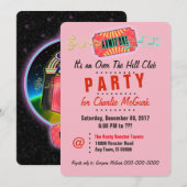 Invitation au festival Over the Hill Club (Devant / Derrière)