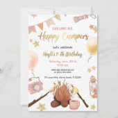 Invitation au feu d'artifice d'anniversaire (Devant)