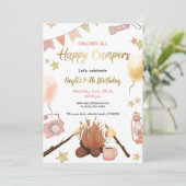 Invitation au feu d'artifice d'anniversaire (Debout devant)