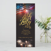 Invitation au feu de 4 juillet (Debout devant)