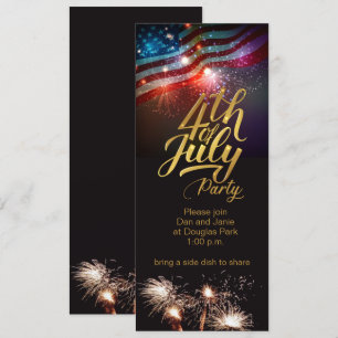 Invitation au feu de 4 juillet