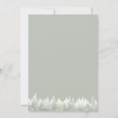 Invitation au feu de camp de la forêt de la Réunio (Dos)