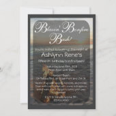 Invitation au feu de camp de plage (Devant)