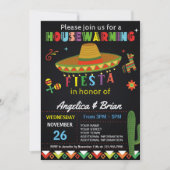 Invitation au Fiesta Party (Devant)