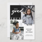 Invitation Au fil des ans - Maintenant & puis Graduation 2 Ph (Devant)