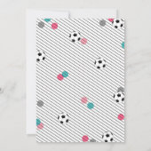 Invitation au football | Invitation au football fé (Dos)