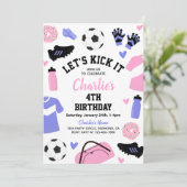 Invitation au football | Invitations de soccer (Debout devant)